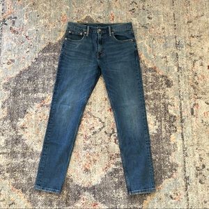 Levi’s 512 True Blue Denim Skinny Jeans Size 30 Perfect Condition